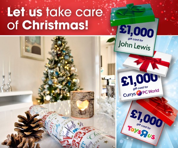 Our South West team could take care of Christmas, with  &#163;3,000 to spend in your favourite stores!